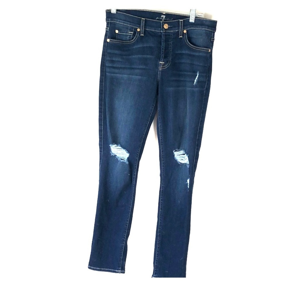 7 for all mankind Skinny Boyfriend Jeans